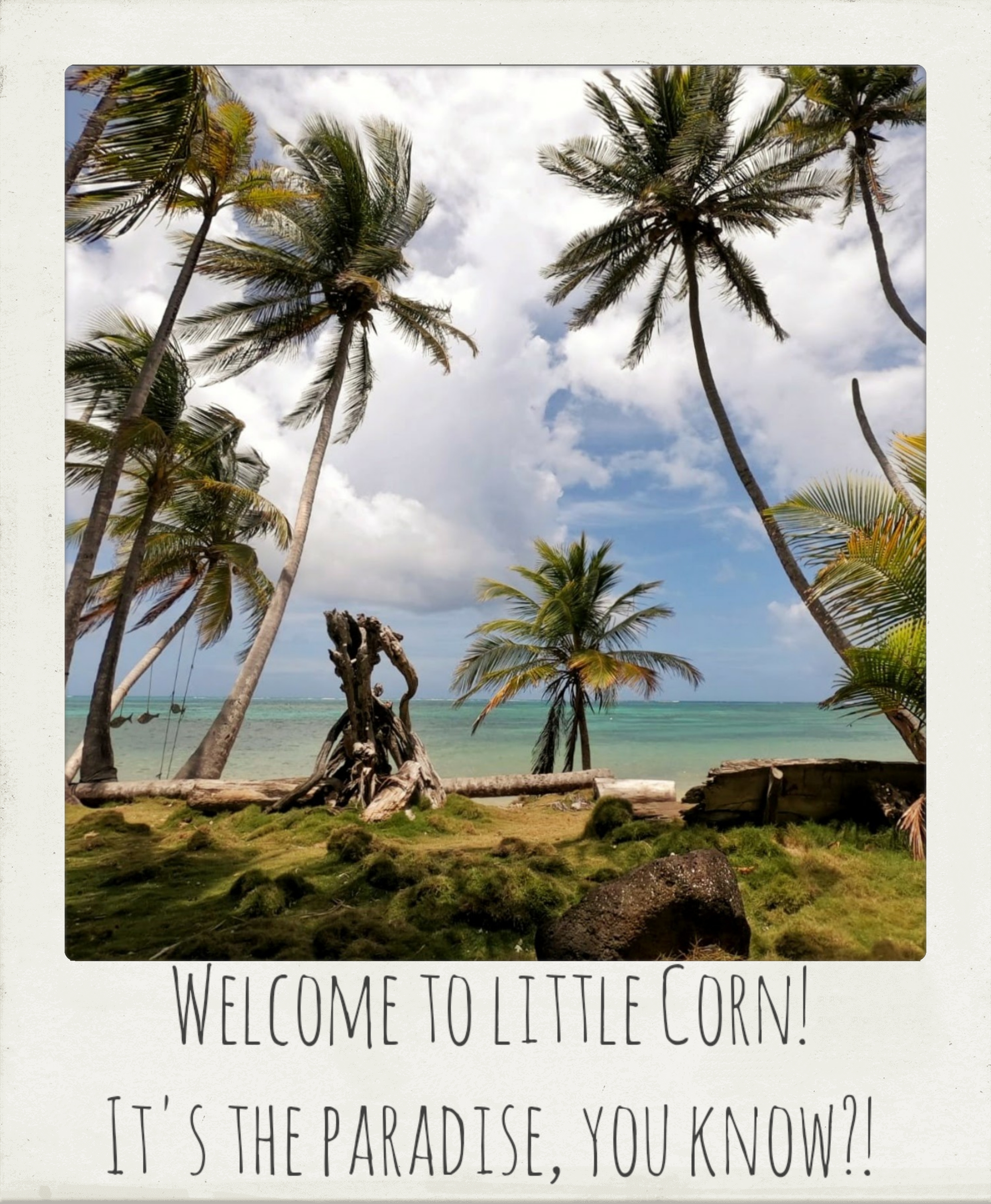 Welcome to Little Corn! It’s the paradise you know?!